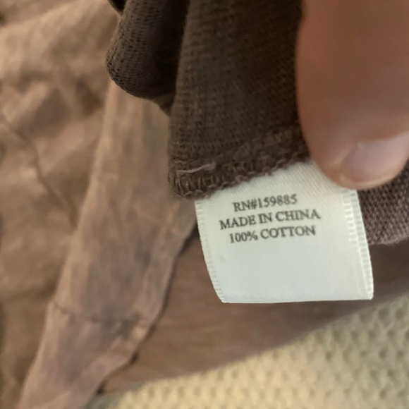 NWT Hello Nite dress size XS. Color is purplish/mauve. Pockets. Gauze - Picture 8 of 8